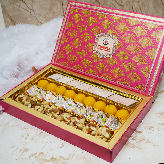 Premium 4-Line Mithai Box Series 4