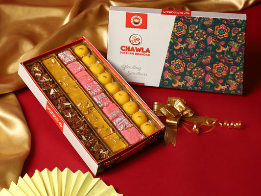Classic 4 lines mithai box-Series 1